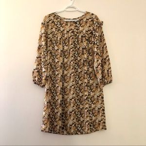 BCBGeneration long-sleeved babydoll shift dress-size 8